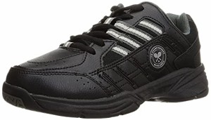 ウインブルドン スニーカー テニス 通学靴 幅広4E WB 052 ブラック 25.5 cm 4E