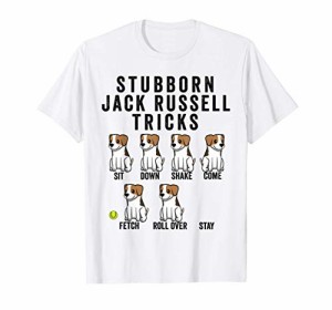 頑固ジャック・ラッセル・テリア技巧犬 Tシャツ