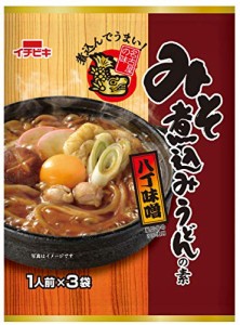 イチビキ 名古屋の味 みそ煮込みうどん 120g ×10個