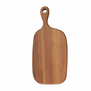 musowood 洋風まな板 木製まないた 取っ手付カッティングボード キッチン料理器具 パン果物盛り 36*16.5*2cm アカシア天然木無垢材製