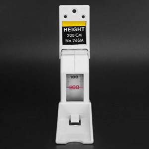 Vingvo 手動測定ツール、測定テープ、定規測定テープ2メートル家族のための身長計業界white
