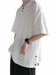 Poperdision 夏服 メンズ 半袖tシャツ メンズ ビッグt 無地 大きい おおきい サイズ