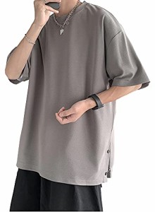 Poperdision 夏服 メンズ 半袖tシャツ メンズ ビッグt 無地 大きい おおきい サイズ