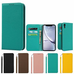 Eastwave アイフォン i Phone XR ケース 牛革 本革 手帳型 i PhoneXR 財布型カバー 本革 手帳型 携帯スマホカバー 人気 おしゃれ 内蔵マ