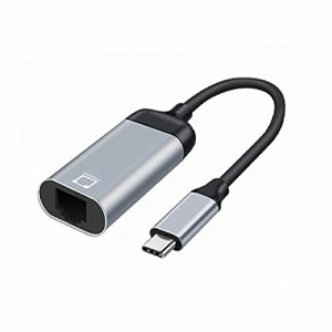 Cablecc USB-C Type-C USB3.1〜1000MbpsギガビットイーサネットネットワークLANケーブルアダプター（ラップ用）