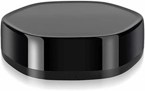SETHDA スマートリモコン 家電コントロール 赤外線 遠隔操作 WiFi 温度 リモートコントロール  Alexa Google Home 対応 YRC11 blac