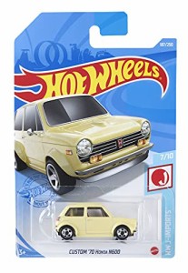 ホットウィール(Hot Wheels) ベーシックカー カスタム ’70 ホンダ N600 HBP02 クリーム