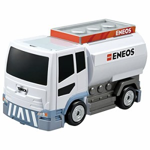 タカラトミー『 トミカ ぶるっと給油 ! おしごと変形ガソリンスタンド ENEOS 』 ミニカー 車 おもちゃ unisex 3歳以上 玩具安全基準合格 