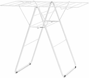 ブラバンシア ドライングラック 物干しスタンド 15M 折りたたみ式 部屋干し フレッシュホワイト 403323