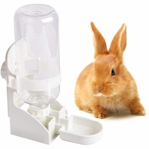 水飲み器 うさぎ ペット用 みずのみ器 給水器 小動物 ウォーターボトル ウサギ 重力設計 自動補水 500ml