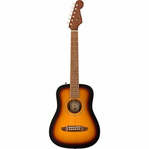 Fender アコースティックギター Redondo Mini, Sunburst ソフトケース付属