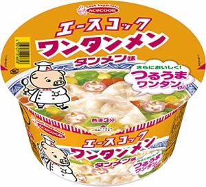 エースコック ワンタンメンどんぶり タンメン味 79g×12個