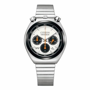 [シチズンコレクション]CITIZEN COLLECTION レコードレーベル ツノクロノ RECORD LABEL TSUNO CHRONO AN3660-81A 腕時計 メンズ ホワイト