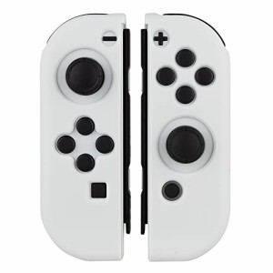 アンサー Switchジョイコン用 シリコンプロテクト (ホワイト)【Nintendo Switch 有機ELモデル対応】