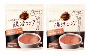 【機能性表示食品】バンホーテン グラウンド バンホーテンの腸活ココア200g×2個