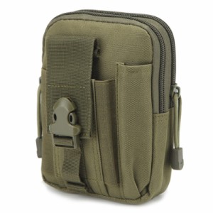 TRIWONDER ウエストポーチ 多機能ポーチ 大容量ヒップバッグ ベルトポーチ メンズ マルチポーチ EDC MOLLE マルチケース スマホ ミリタリ