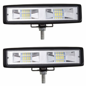 Feilante LED 作業灯 バックライト ワークライト ライトバー led 車 12v-24v用 48w 2000LM IP67防水 ledライト タイヤ灯 車幅灯 前照灯 