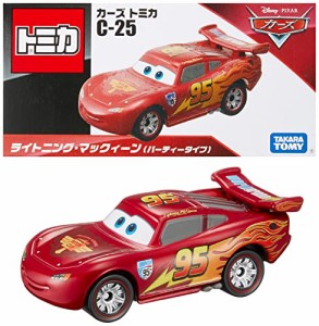 タカラトミー『 ディズニー カーズ トミカ C-25 ライトニング・マックィーン (パーティータイプ) 』 ミニカー 車 おもちゃ 3歳以上 箱入