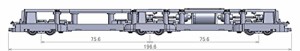 鉄道コレクション 鉄コレ 動力ユニット LRT用5連接 TM-LRT05 鉄道模型用品 319054