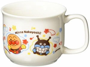 金正陶器(Kaneshotouki)  それいけ!アンパンマン  マグカップ コップ 約8cm なかよしシリーズ 066122 ホワイト