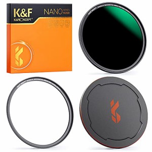 [送料無料]K＆F Concept 67mm 磁気NDフィルター ND1000+レンズキャップセット