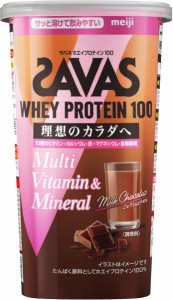 明治 ザバス(SAVAS) for Woman ホエイプロテイン100 ミルクショコラ風味 280g