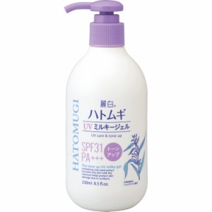 麗白 ハトムギトーンUPミルキージェル UV SPF31 ポンプ 250ml