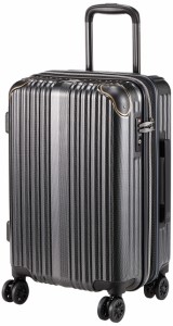 ワイズリー スーツケース 超軽量 ショック吸収・ストッパー機能双輪キャスター 抗菌防臭 TSAロック 機内持ち込み マチ拡張 約37〜41L 1