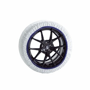 SPARCO スペイン製 スノーソックス スノーチェーン XLサイズ 対応タイヤサイズ 195/80R15