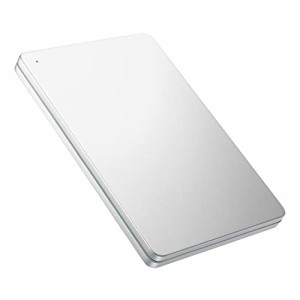 アイ・オー・データ ポータブルハードディスク 2TB USB 3.2 Gen 1(USB 3.0)対応 Silver×Green 日本製 HDPX-UTSC2S