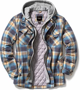 CQR アウター メンズ ジャケット 保温・防寒 フード付き フランネル綿 キルティング裏地 パーカー ハイキング アウトドアジャケット 
