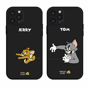 トムとジェリー i Phone13 Mini 用 ケース カップルスマホケース 薄型 ソフト全機種対応 液体シリ コーン 柔らかいバンパー アイフォン