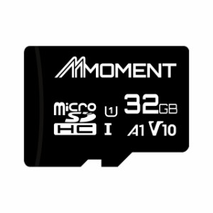 MMOMENT マイクロSDカード 32GB ニンテンドー3DS対応 / MicroSDHCカード / Class10 / UHS-I / U1 / A1 / V10 / SDアダプター付【読込最大