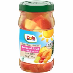 Dole フルーツボトル トロピカルフルーツ 665g×8個 【ヨーグルトやグラノーラに】 (果物 フルーツポンチ ギフト デザート シリアル 缶詰