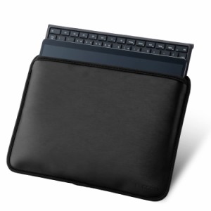 エレコム(ELECOM) Surface Pro8 Pro9 ProX ケース PCケース セミハードポーチ スリーブ 耐衝撃 ペンホルダ付 ブラック TB-MSP8SHPBK