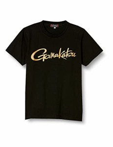 [送料無料]がまかつ(Gamakatsu) Tシャツ(筆記体ロゴ) GM3576 ブラック キッズ 