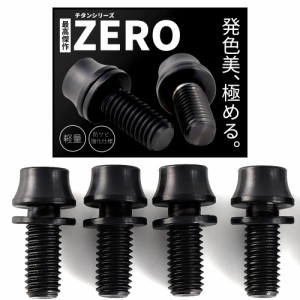 高強度チタン製ボルト M5x12mm 【4個パック】 ワッシャー ボトルケージ用 ドリンクホルダー用 サビ防止 自転車 クロスバイク ロードバイ