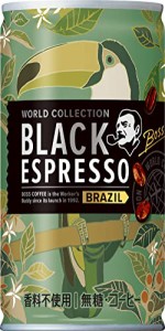 サントリー ボス ワールドコレクション ブラック ブラジル 液体 コーヒー BOSS 185g×30本