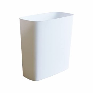 Vanolu ポリプロピレン ゴミ箱 おしゃれ スリムデザイン狭い 10L ホワイト ダストボックス 北欧 シンプル ごみ箱 ごみばこ 浴室 洗面所 