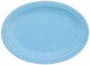 TOKI1919 dot Rim 220オーバルプレート リム 楕円皿 カレー皿 パスタ皿 約22×16cm フレンチ 皿 食器 ホテルレストラン 仕様 電子レンジ 