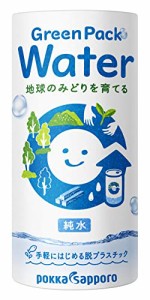 ポッカサッポロ Green Pack Water 195g×30本