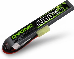 Ovonic Lipo Battery 7.4v 1500mah 2s1p リポバッテリー TAMIYA PLUGのリチウム電池 タミヤプラグ付き多種類の電動玩具に適用 最高放？倍