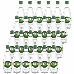 Perrier(ペリエ) ペットボトル 500ml×24本 [正規輸入品] (フランス 産 ナチュラルミネラルウォーター 炭酸水)