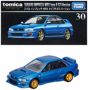 タカラトミー 『 トミカプレミアム 30 スバル インプレッサ WRX タイプR Stiバージョン 』 ミニカー 車 おもちゃ 6歳以上 箱入り 玩具安