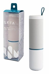 アイオン STTA 超速乾 超吸水 スティック型 スポンジタオル ライトグレー コンパクト 携帯用 日本製 1本入