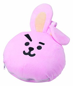 丸眞 フード付き ネックピロー BT21 ネックピロー_COOKY グッズ 5785012400 ビーズクッション時:約H37×W26cm ネックピロー時:約H30×W32