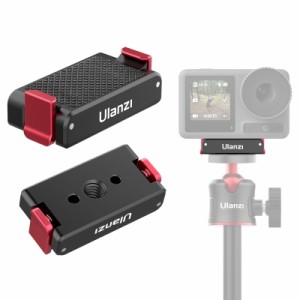 Ulanzi i DJI Action 3用OA-12 1/4ネジ穴 磁気アダプターマウント 三脚用 磁気マグネット 三脚マウント アクションカメラアクセサリー 耐