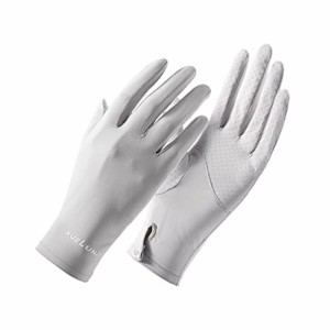 MEPOKI 手袋 レディース 夏用 UVカット手袋【接触冷感手袋・右手2指出しで細かい作業が楽】レディースグローブ UV手袋 手触り良い 通気