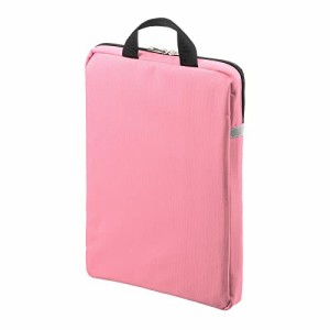 サンワサプライ 多機能インナーケース 11.6型ワイド対応(Chromebook/iPad/タブレット収納) ピンク BAG-SCL4WAYP