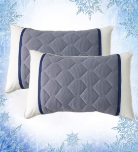 MISOLER 枕パッド 接触冷感 ひんやり夏用超冷感 Q-MAX 0.51 パイル部分綿100% 